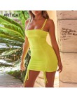 Arctic cat Spaghetti pasek Sexy Backless kobiety lato sukienka 2019 bez ramiączek Bodycon bandaż sukienek Vestidos klub Mini suk