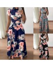 NIBESSER kobiety Floral Print długa letnia sukienka maxi 2019 na co dzień z krótkim rękawem Boho plaża Sexy Patchwork sukienka n