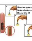 BearPaw 5 ml przenośny Mini wielokrotnego napełniania butelki perfum z rozpylaczem puste Airless pojemniki kosmetyczne z atomize