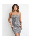 Macheda lato Backless Bodycon sukienka moda nowy kobiety wąż drukowanie Halter krzyż Sexy bez rękawów na co dzień sukienka Vesti