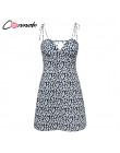 Conmoto 2019 szata Femme bawełna moda lato sukienka kobiety Chic plaża sukienka na imprezę Lace Up Sexy Mini sukienka Vestidos