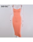 SIBYBO podwójne warstwy bawełna Sexy Bodycon sukienka kobiety lato Backless Slim elastyczne Push Up bandaż sukienek Vestidos