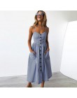 Boho kwiatowy Print letnia sukienka kobiet V Neck kieszenie bez rękawów sukienki midi kobiet słonecznika plisowana przycisk Back