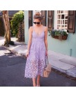 2018 jesień New Vintage lace dress hollow out kobiety elegancki bez rękawów biała sukienka lato chic party sukienka vestidos rob