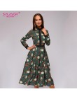 S. FLAVOR patchwork druku kobiety sukienka linii 2019 wiosna lato w stylu vintage styl vestidos dla kobiet na co dzień na dole d