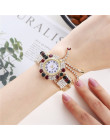 2019 Top marka luksusowe Rhinestone bransoletka zegarek kobiet zegarków dam zegarek na rękę Relogio Feminino Reloj Mujer zegar M