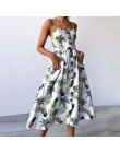 2019 lato słonecznik sukienka kobiety sukienka na imprezę Plus rozmiar kwiat sukienka plażowa kobiet Floral Backless Midi sukien