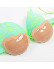 Peachtan prążkowane neon bikini 2019 micro kąpiących się Bandeau push up strój kąpielowy kobiet strój kąpielowy kobiety wysoka c