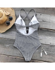 CUPSHE życzę ci jak najlepiej koronki jednoczęściowy strój kąpielowy wycięcie głębokie V neck Sexy body Monokini 2019 panie plaż