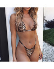 Liva dziewczyna Sexy Leopard Bikini moda Push Up kobiety strój kąpielowy 2019 nowy brazylijski strój kąpielowy moda Top Bikini k