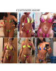 Peachtan Halter bikini 2019 mujer Leopard print brazylijski strój kąpielowy kobiet Patchwork stroje kąpielowe damskie kostium ką