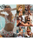 LI-FI Sexy Bikini kobiety stroje kąpielowe Bikini Set letnie wakacje kostiumy kąpielowe strój kąpielowy Instgram seksi Bikini st