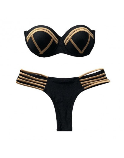 Hot New Fashion kobiety Sexy Bikini Set Hot Stamp Sport podzielone stroje kąpielowe Multicolors push-up usztywniony kostium kąpi