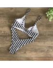 Nowy 2018 strój kąpielowy bikini ze stringami Sexy Zebra czarny i białe paski drukuj podział strój kąpielowy europy strój kąpiel