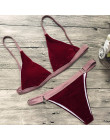 Nowy Sexy Bandeau Bikini 2019 dostosować klamra strój kąpielowy kobiety Bikini zestaw mikro Bikini brazylijskie stroje kąpielowe