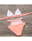 2018 New Arrival wycięcie pływanie dla kobiet Sexy Bikini Set kobiety stroje kąpielowe Plus rozmiar strój kąpielowy wysokiej tal