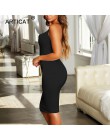 Arctic cat satyna bez ramiączek Bodycon bandaż ramiączko spaghetti do sukienki Backless płaszcza letnia sukienka 2019 Casual pla