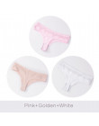 Thong Panties Cotton Sexy Lace Underwear Women Briefs Panty Lingerie G String Ladies Bikini T Back Female DULASI 3pcs/lot