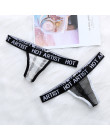 1 PC lato Sexy kobiety T-z powrotem bez szwu bielizna czarny krótkie niskiej talii stringi stringi dół od bikini plażowe majtki 