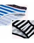 Women's Panties Sexy Cotton Crotch Briefs Female Underwear Lingerie Bikini Ladies Knickers Breathable Striped 3 pcs/set FUNCILAC