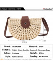 Moda ręcznie Rattan tkane słomy torba letnie torby plażowe dla kobiet 2019 Bohemia Messenger Crossbody torby dla dziewczyn sprzę