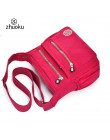 Kobiety Messenger torby nylonowe Canta torby na ramię torebki damskie znanych marek projektant Crossbody torby damskie Bolsa sac