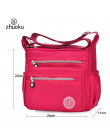 Kobiety Messenger torby nylonowe Canta torby na ramię torebki damskie znanych marek projektant Crossbody torby damskie Bolsa sac