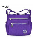 Kobiety Messenger torby nylonowe Canta torby na ramię torebki damskie znanych marek projektant Crossbody torby damskie Bolsa sac