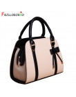 FGJLLOGJGSO marka Casual skórzany torebka damska bowknot torba na ramię crossbody torby dla kobiet messenger torby pani bolsa fe