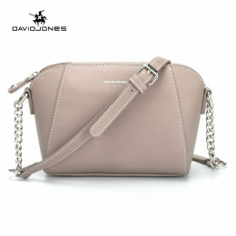 David jones kobiety messenger torby pu skóra kobiet torby crossbody mała dama łańcucha torba na ramię dziewczyna marka torebka d