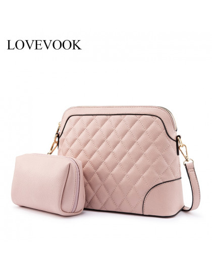 LOVEVOOK torba kobieca zestaw crossbody torby dla kobiet 2019 torby listonoszki z kosmetyczne torby kobiet kuferek kosmetyczny d