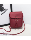 Mała torebka na ramię ze skóry dla kobiet 2019 marka moda kobieta telefon torebka mini crossbody messenger torby etui dla pań dz