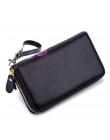 Flower Genuine Leather Women's Wallet Female Long Walet Women Carteira Lady Clutch Money Bag Coin Purse Cartera Mujer Portomonee