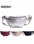 AIREEBAY na co dzień kobiety talii torba marka projektant Fanny pack Retro styl dziewczyny saszetka na pasek 2019 nowe małe skór