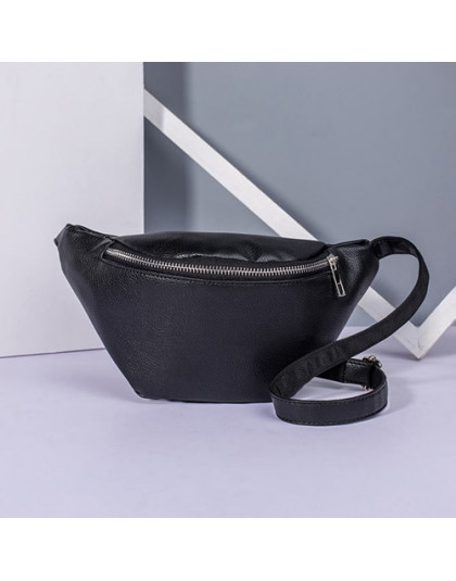 REPRCLA talii torba moda PU Leather Fanny Pack dla kobiet pas talii torba marki projektant torba na ramię na co dzień kobiet w k