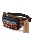 Annmouler moda kobiety Waist Pack 6 kolorów tkaniny Fanny Pack podwójne zamek błyskawiczny w klatce piersiowej torba w stylu boh