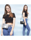 Fanny Pack dla kobiet modne talii torba w stylu PU skórzany pasek na ramię Crossbody torba talii opakowanie torby na telefon kom