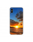 Ciciber Hawaiian Ocean plaży Aloha telefon etui na Apple iPhone 7 8 6 6s Plus X XR XS MAX 5 5S SE miękkie etui z termoplastyczne