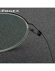 FONEX Screwless Eyewear Prescription Eyeglasses Frame Women Round Myopia Optical Denmark Korean Glasses Frame Men Titanium 98607