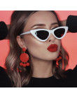 Sexy Cat eye okulary odcień dla kobiet moda marka kobieta w stylu vintage retro trójkątne cateye okulary óculos feminino okulary