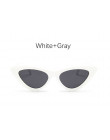 Sexy Cat eye okulary odcień dla kobiet moda marka kobieta w stylu vintage retro trójkątne cateye okulary óculos feminino okulary