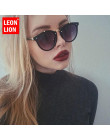 LeonLion 2018 w stylu Vintage nity kobiety okulary przeciwsłoneczne cukierki kolor luksusowe UV400 óculos De Sol Feminino klasyc