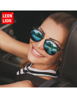 LeonLion 2018 w stylu Vintage nity kobiety okulary przeciwsłoneczne cukierki kolor luksusowe UV400 óculos De Sol Feminino klasyc