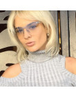 Moda Rimless kwadratowe okulary przeciwsłoneczne damskie marka nowy ponadgabarytowych odcienie okulary przeciwsłoneczne okulary 