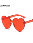 ZXWLYXGX Love Heart okulary przeciwsłoneczne damskie marka projektant nowa moda słodkie sexy retro Cat Eye Vintage tanie okulary