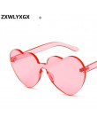 ZXWLYXGX Love Heart okulary przeciwsłoneczne damskie marka projektant nowa moda słodkie sexy retro Cat Eye Vintage tanie okulary