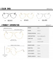 Lotnictwo metalowa rama okulary przeciwsłoneczne damskie klasyczne optyka okulary przezroczyste soczewki kobiety mężczyźni okula