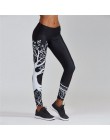 JAYCOSIN Sexy Fitness legginsy projektant legginsy Patchwork legginsy kobieta Fitness moda kolor bloku Mesh Insert Legging