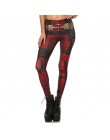 NADANBAO nowa moda kobiety legginsy Super HERO Deadpool legginsy drukowane legging dla kobieta spodnie