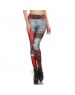 NADANBAO nowa moda kobiety legginsy Super HERO Deadpool legginsy drukowane legging dla kobieta spodnie